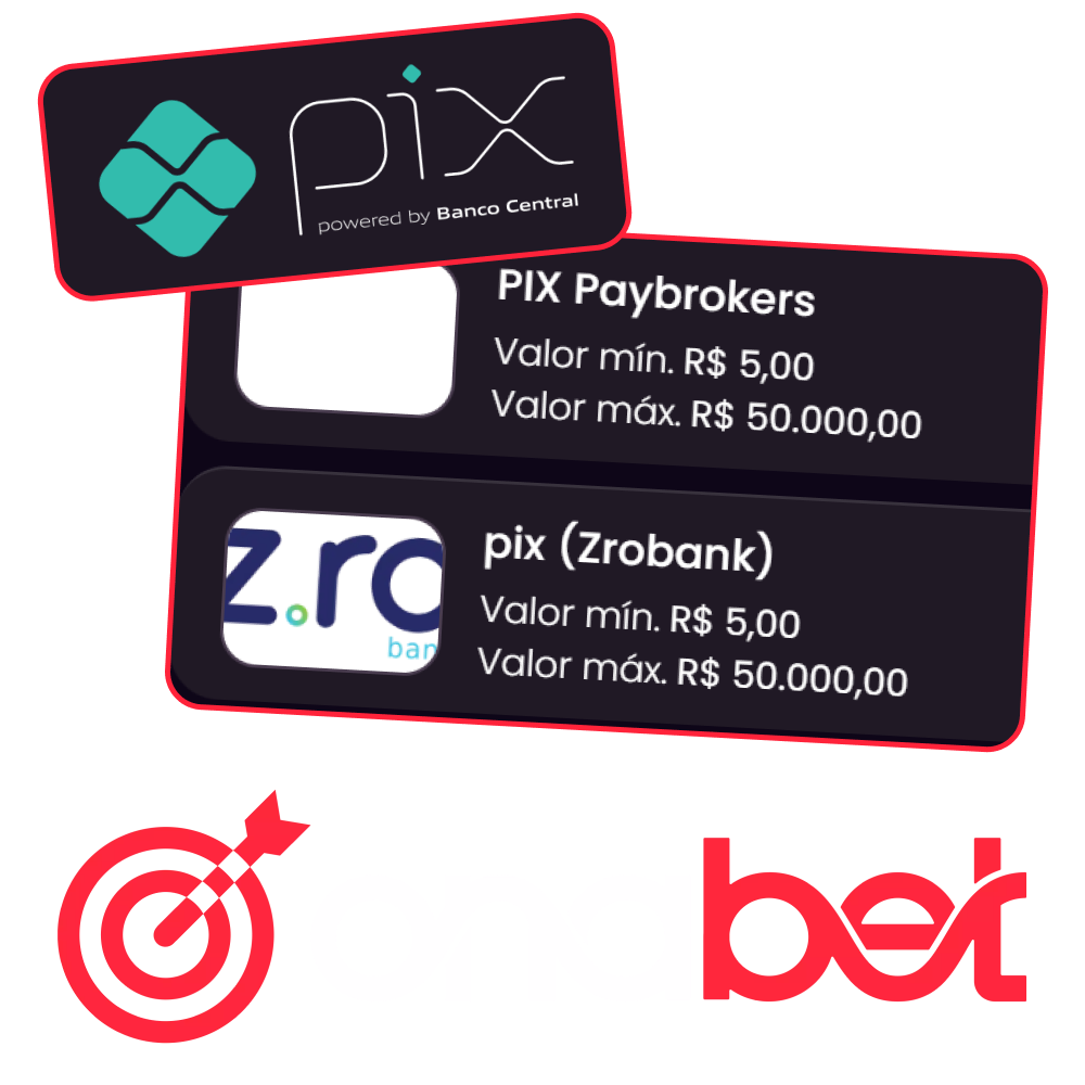 Use o Pix para depositar e sacar dinheiro na OnaBet.